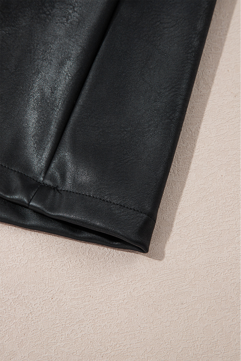 After-Dark Icon Faux-Leather Mini Dress