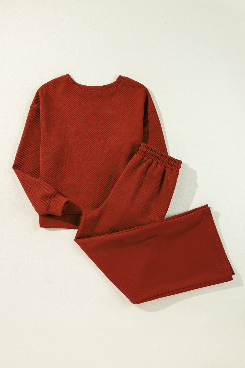🌟 Cozy Luxe Textured Lounge Set – Effortless Style Meets Ultimate Comfort! 🌟