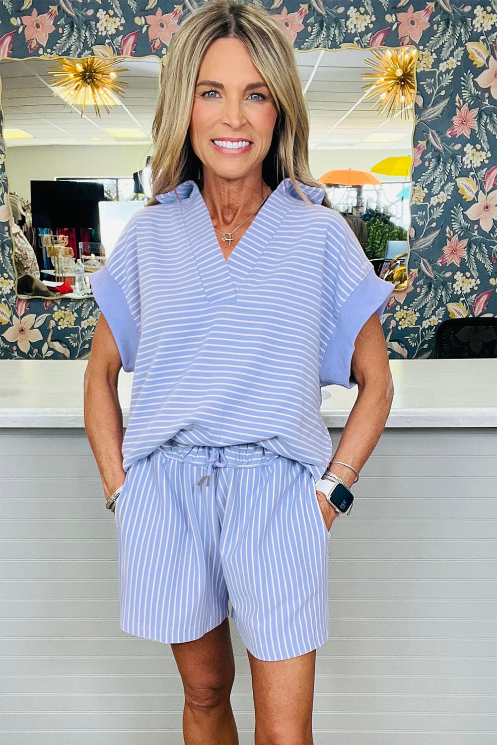 Coastal Cool Striped Set