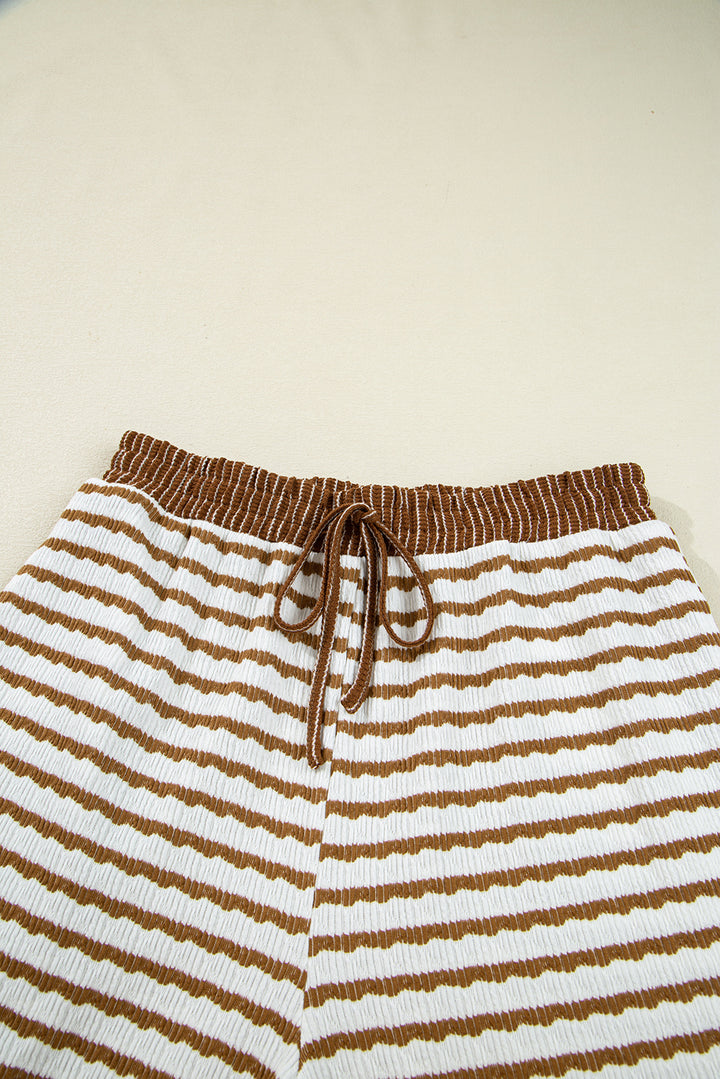Luke & Estelle “Coastal Cozy” Striped Lounge Set – Effortless Style &amp; All-Day Comfort