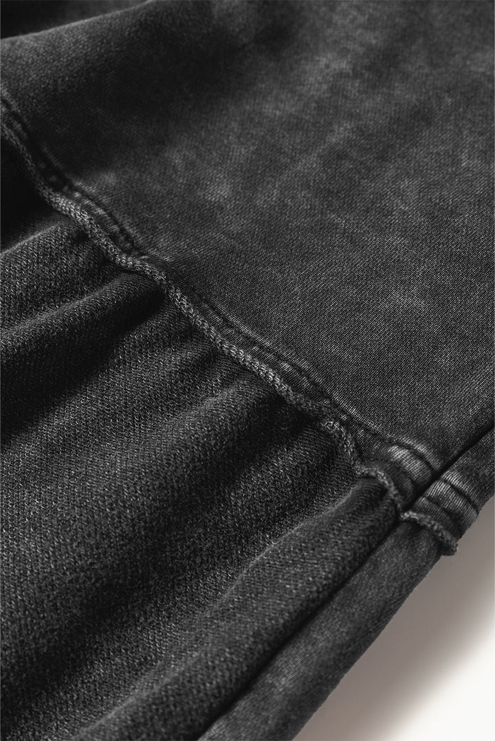 Coal River Patchwork Wide-Leg Pants