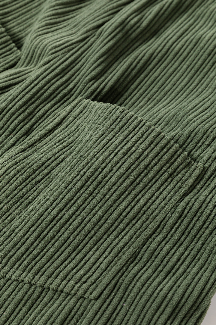 Sage Lane Ribbed Overalls