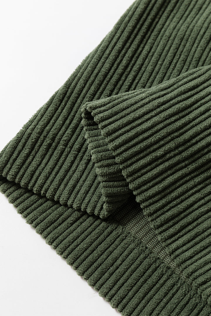 Sage Lane Ribbed Overalls