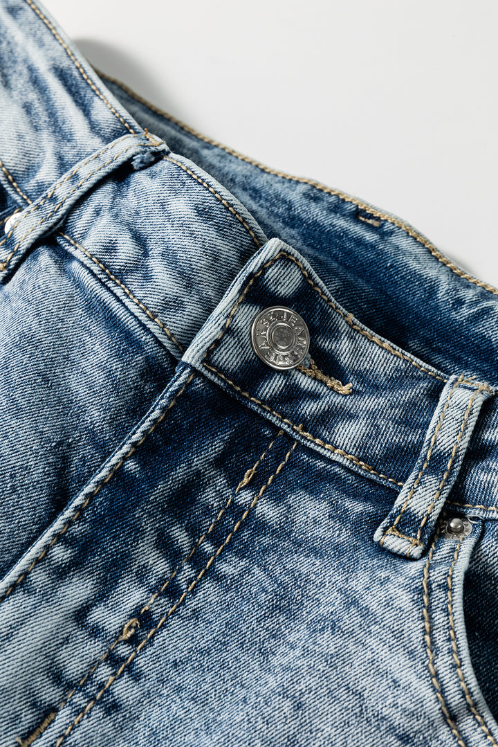 ✨ LUKE & ESTELLE – “The Effortlessly Iconic Cuffed Wide Leg Jeans” ✨