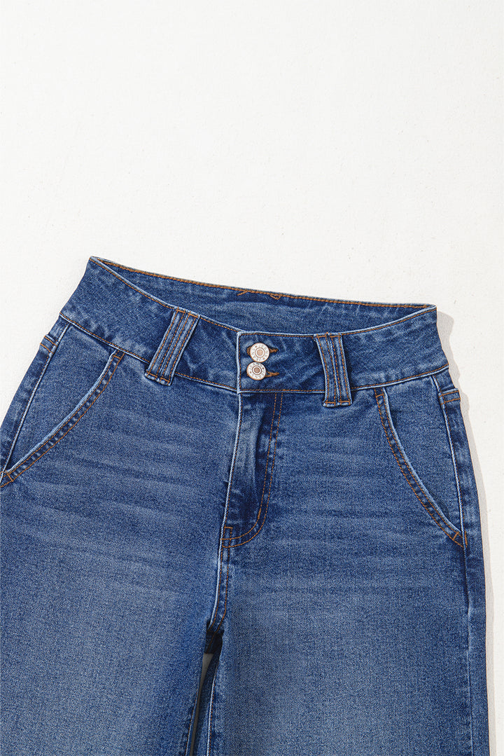 Luke & Estelle “Golden Hour High Rise Wide Leg Jeans”