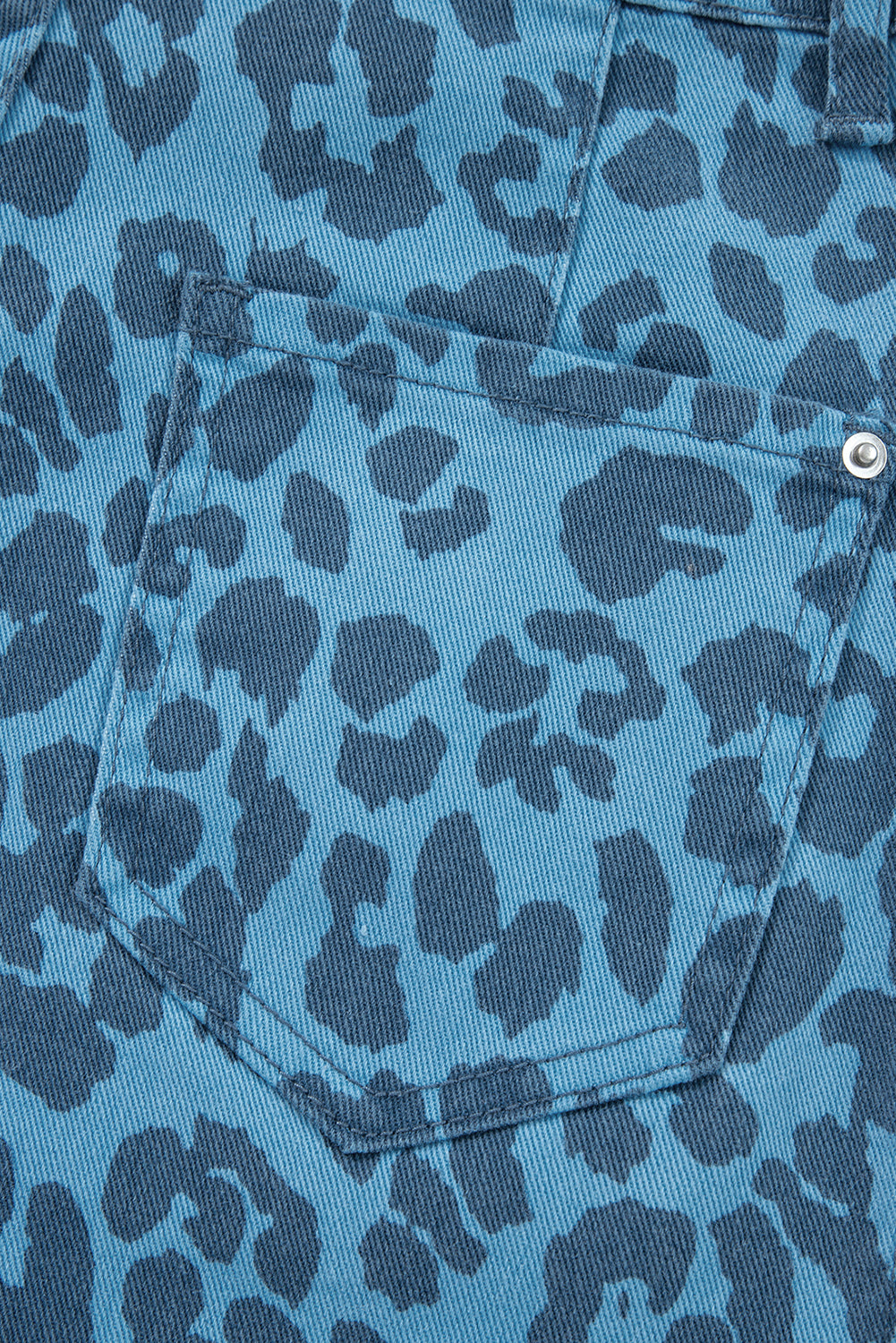 🌟 Luke & Estelle “Wild Side” Leopard Print Cropped Jeans 🌟