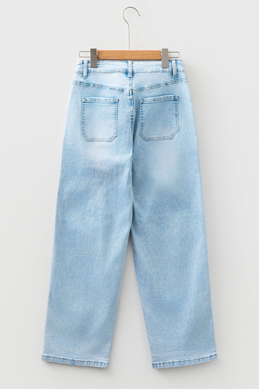Heartland Drawstring Utility Jeans – Light Wash