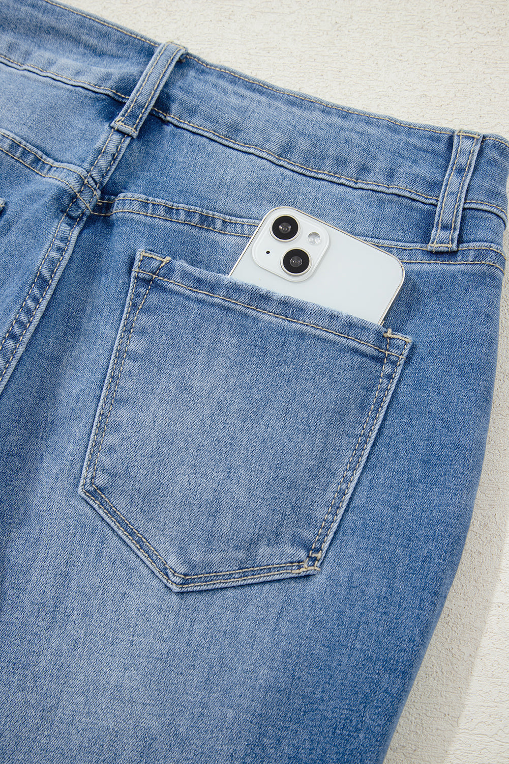 Skyline Split-Hem Flare Jeans