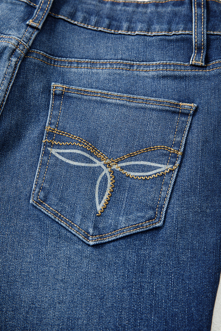 Luke & Estelle “Southern Muse” High-Waist Boot Cut Jeans 👖✨