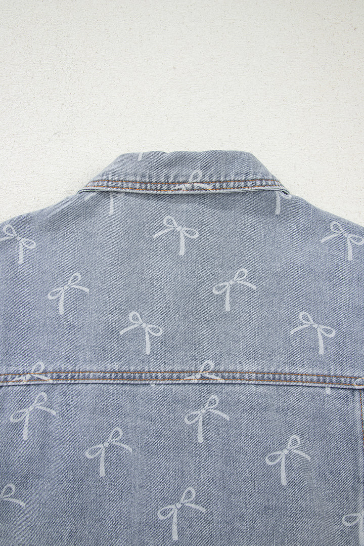 ✨ Luke & Estelle “Bow To The Moment” Denim Jacket ✨