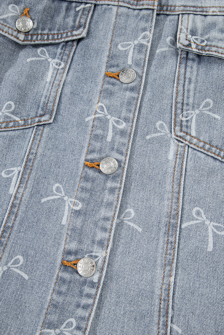 ✨ Luke & Estelle “Bow To The Moment” Denim Jacket ✨