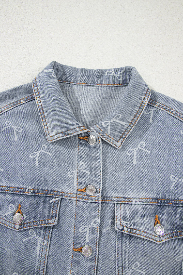 ✨ Luke & Estelle “Bow To The Moment” Denim Jacket ✨
