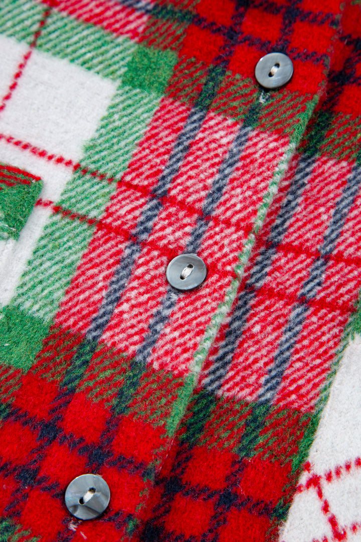 🎄 Luke & Estelle “Holly Jolly Flannel” – Cozy Christmas Chic ❤️💚