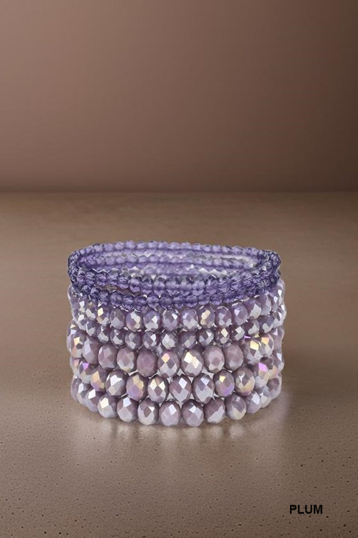 ✨ Crystal Glow Stacking Bracelet Set – Effortless Sparkle, Everyday