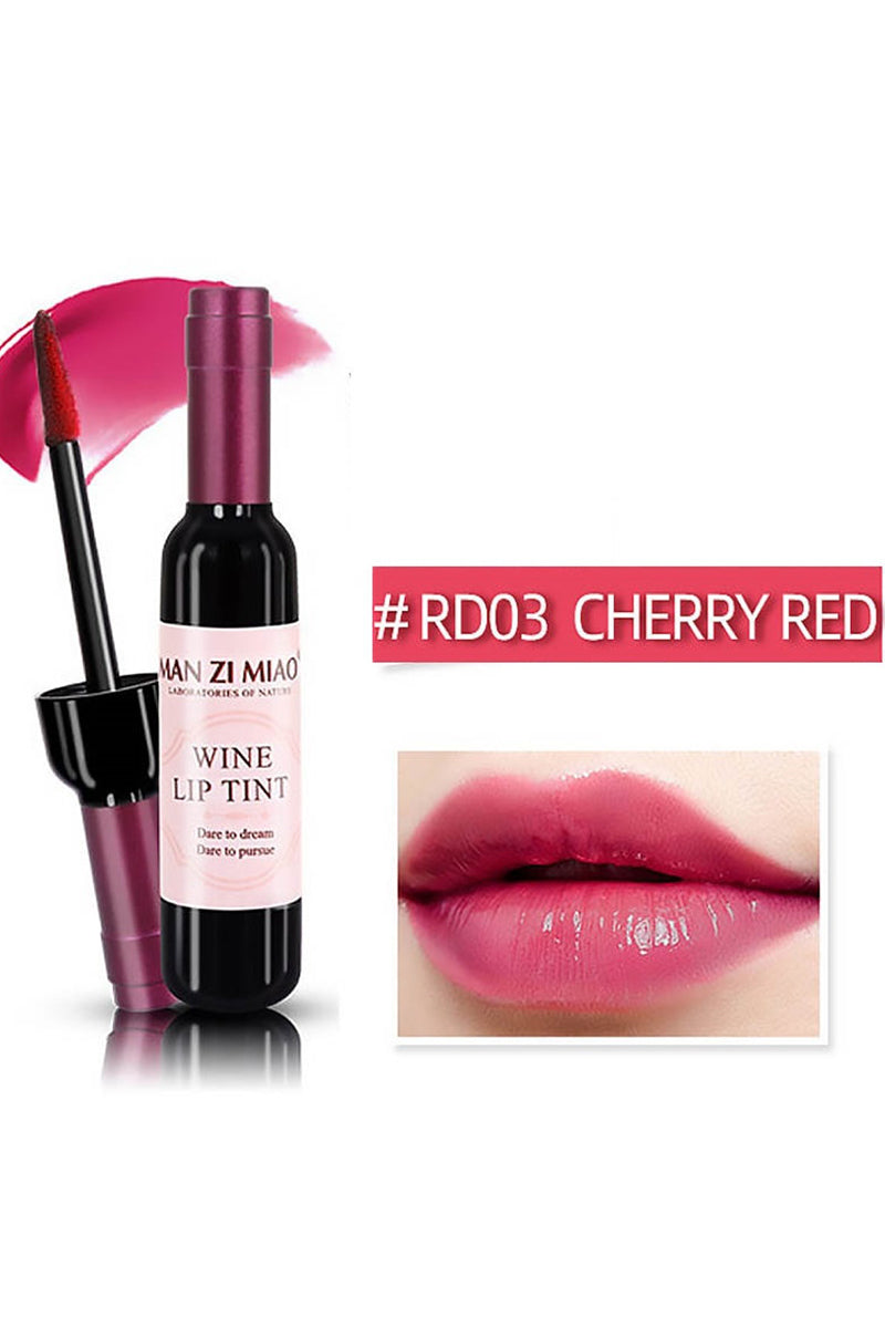 Sip &Stain: Wine Lip Tint – 24-Hour Plush Color (6 Shades)