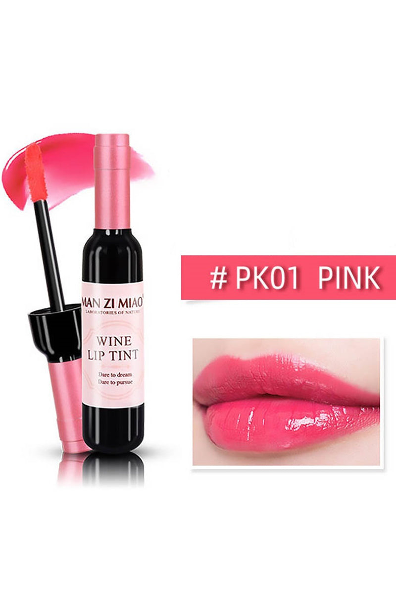 Sip &Stain: Wine Lip Tint – 24-Hour Plush Color (6 Shades)