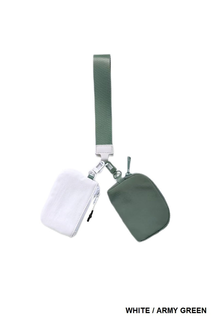 Pocket Duo Wristlet Set — Grab-and-Go Mini Pouches