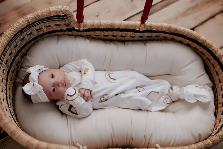 Bamboo - Rainbow Knotted Soft Gown