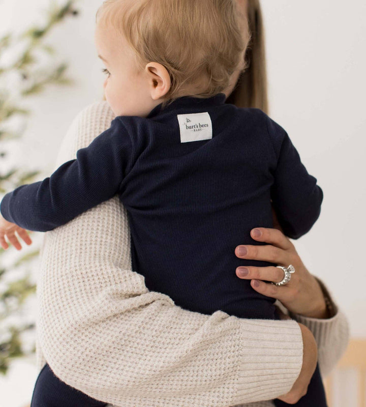 Burt's Bees Baby - Solid Rib Organic Cotton Sleep & Play - Midnight