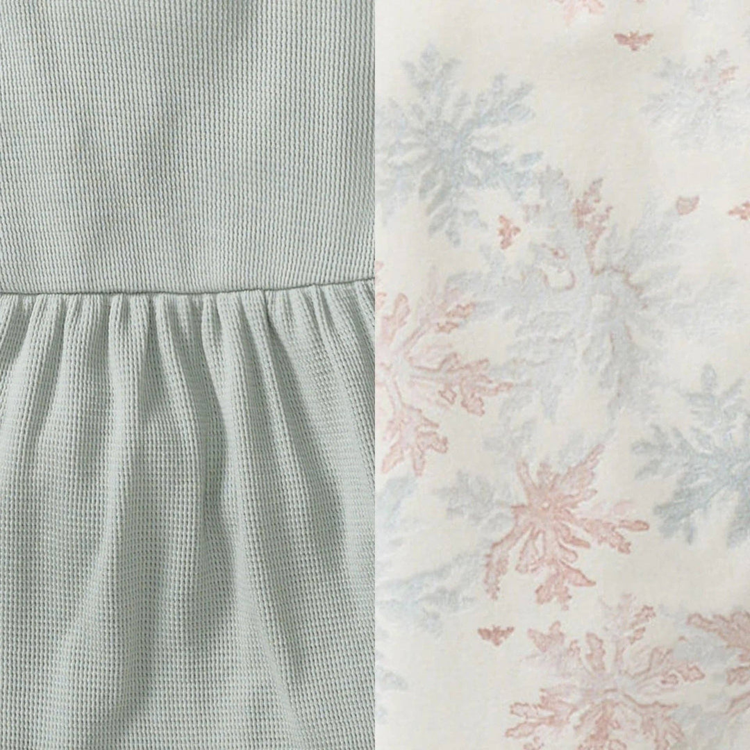 Burt's Bees Baby - Snowflake Flurries Organic Tunic & Pants Set