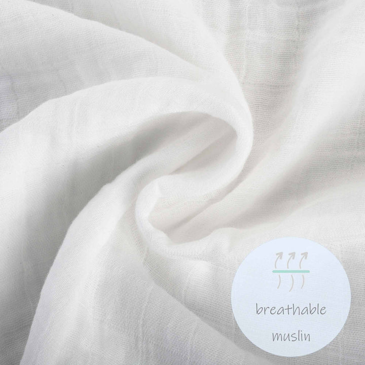 Live Life in Full Bloom Muslin Swaddle Baby Blanket