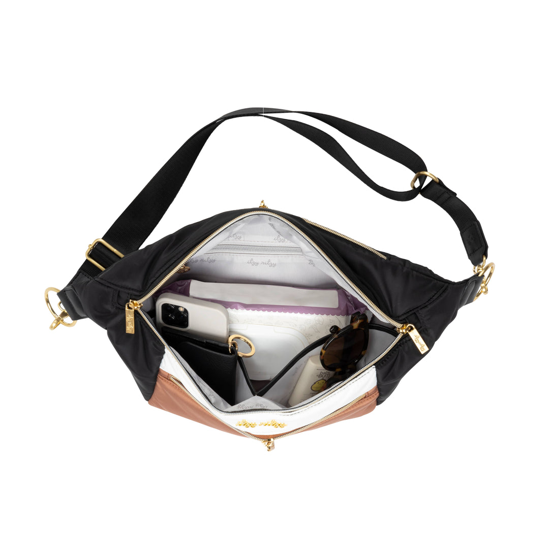 Itzy Ritzy - Ritzy Pack  Fanny Pack & Crossbody Diaper Bag