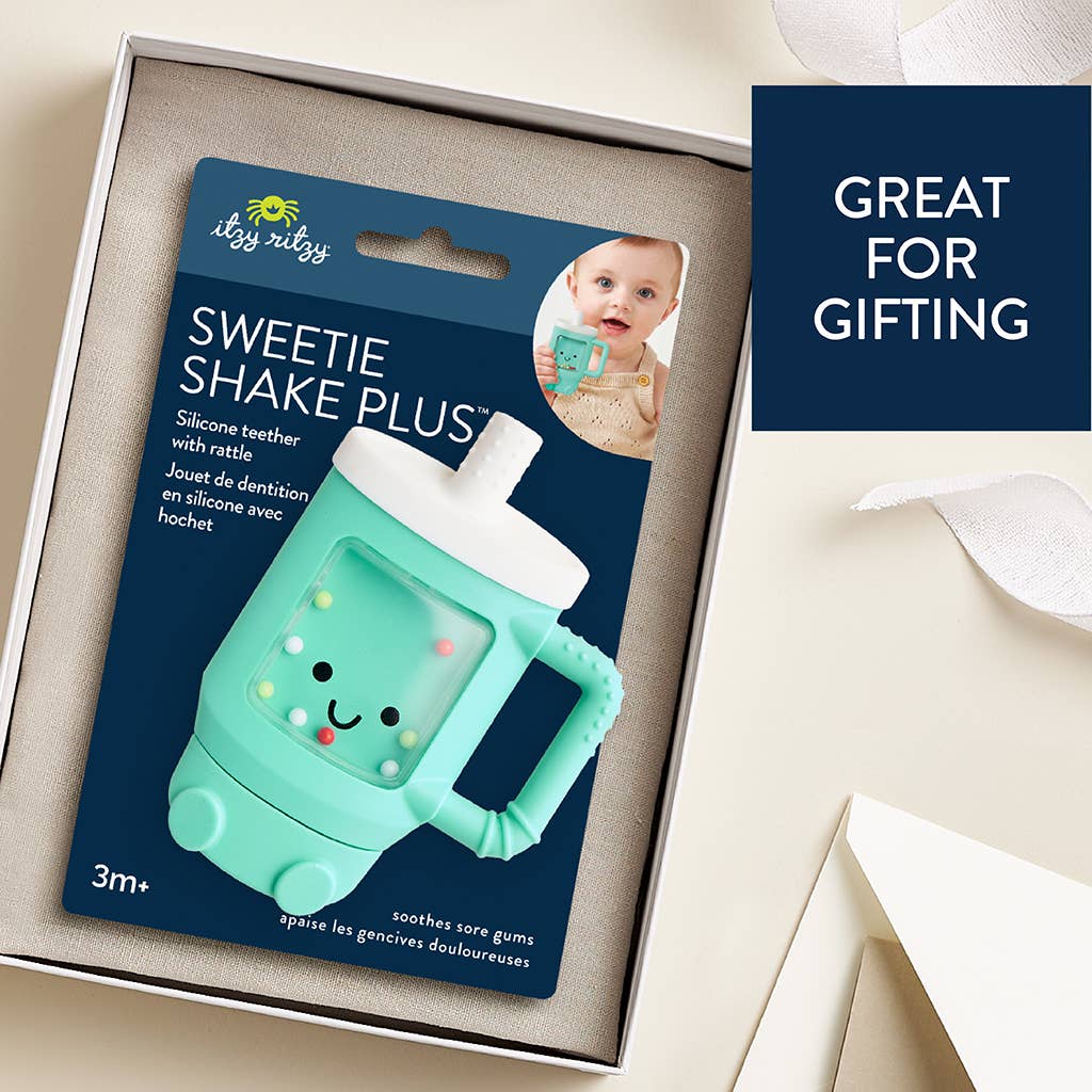 Itzy Ritzy - *NEW OPTION* Sweetie Shake Plus™ - Teething + Rattle Toy