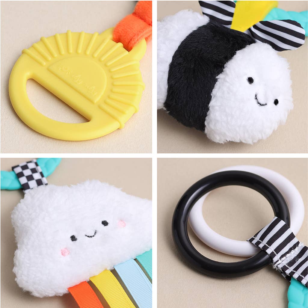 Itzy Ritzy - Bitzy Busy Ring™ Teething Activity Toy: Farm