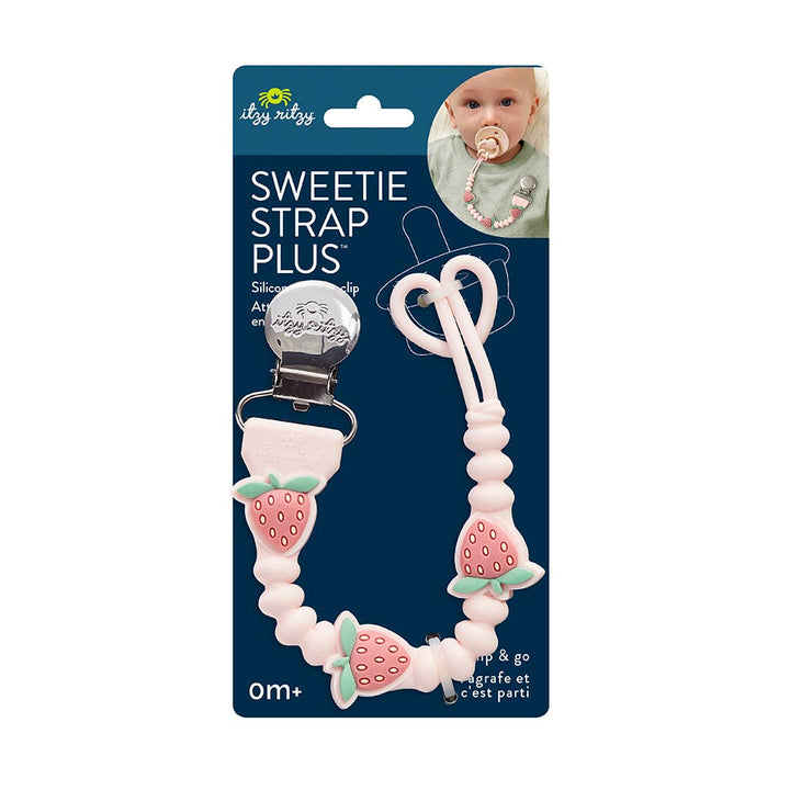 Itzy Ritzy Sweetie Strap Plus™: Strawberry