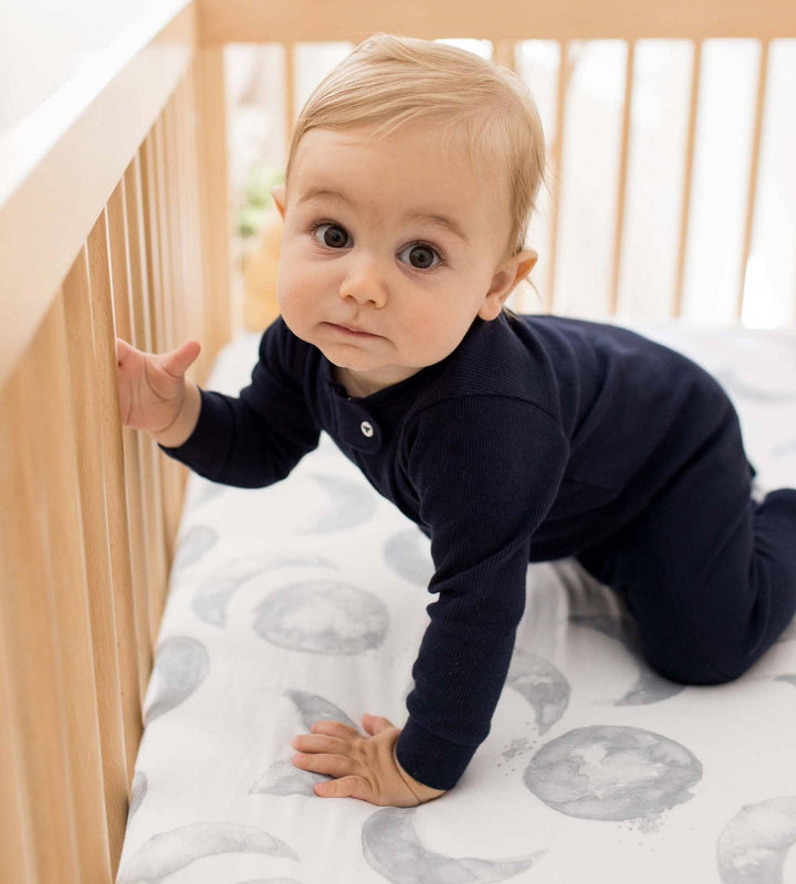 Burt's Bees Baby - Solid Rib Organic Cotton Sleep & Play - Midnight