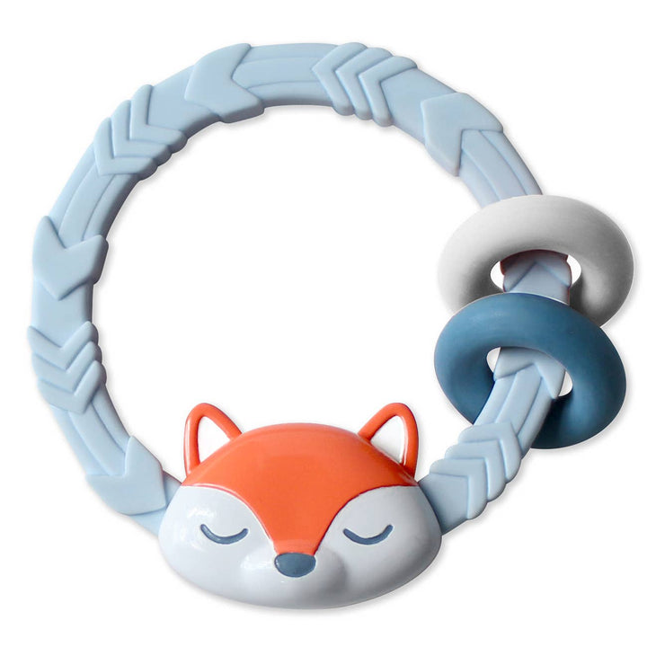Itzy Ritzy - *NEW OPTION* Ritzy Rattle™ Silicone Teether Rattles: Rainbow