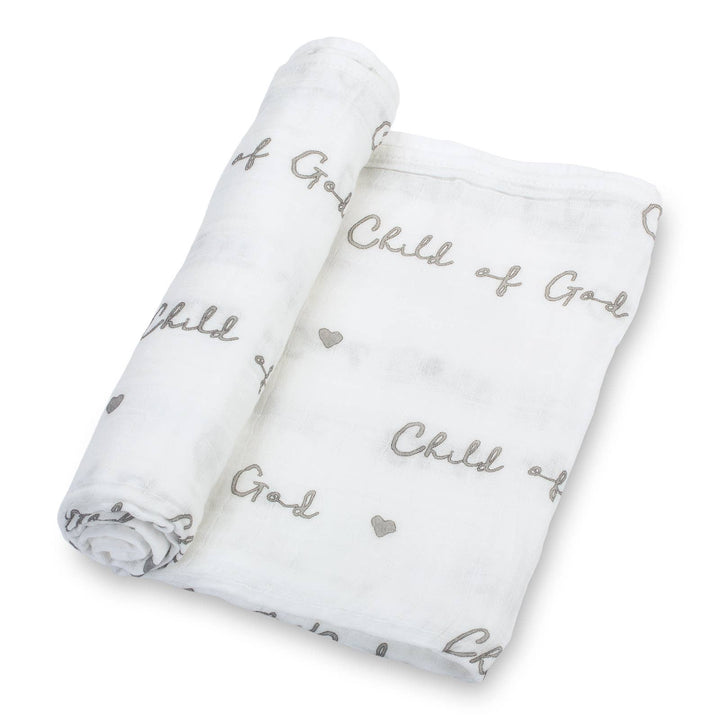 Child of God Muslin Swaddle Baby Blanket