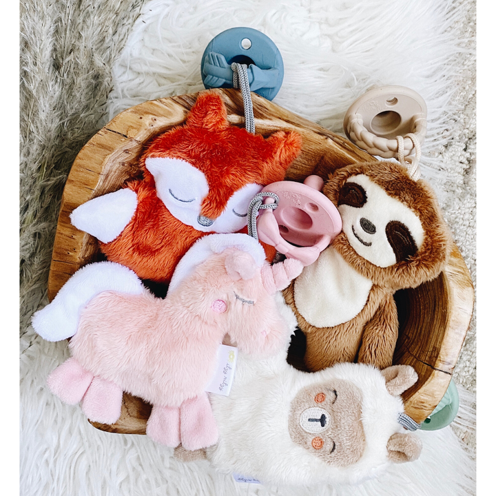 Itzy Ritzy - Sweetie Pal™ Plush & Pacifier: Unicorn