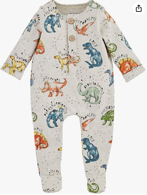 Mud Pie Dinosoaur Footie Sleeper