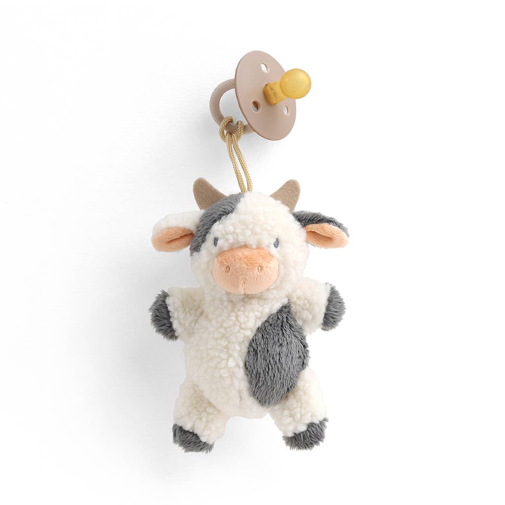 Itzy Ritzy - *NEW OPTIONS* Bitzy Pal Natural Rubber Pacifier & Plush: Bunny