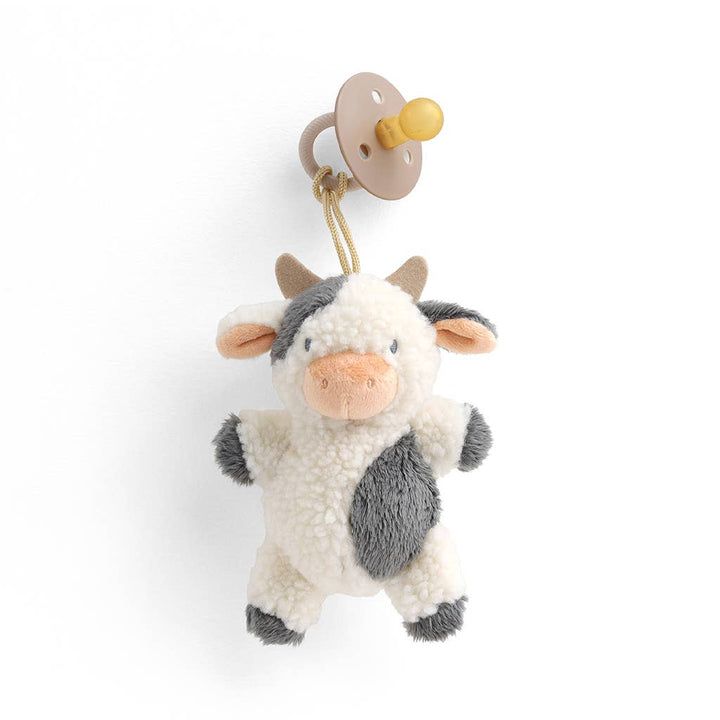 Itzy Ritzy - *NEW OPTIONS* Bitzy Pal Natural Rubber Pacifier & Plush: Bunny