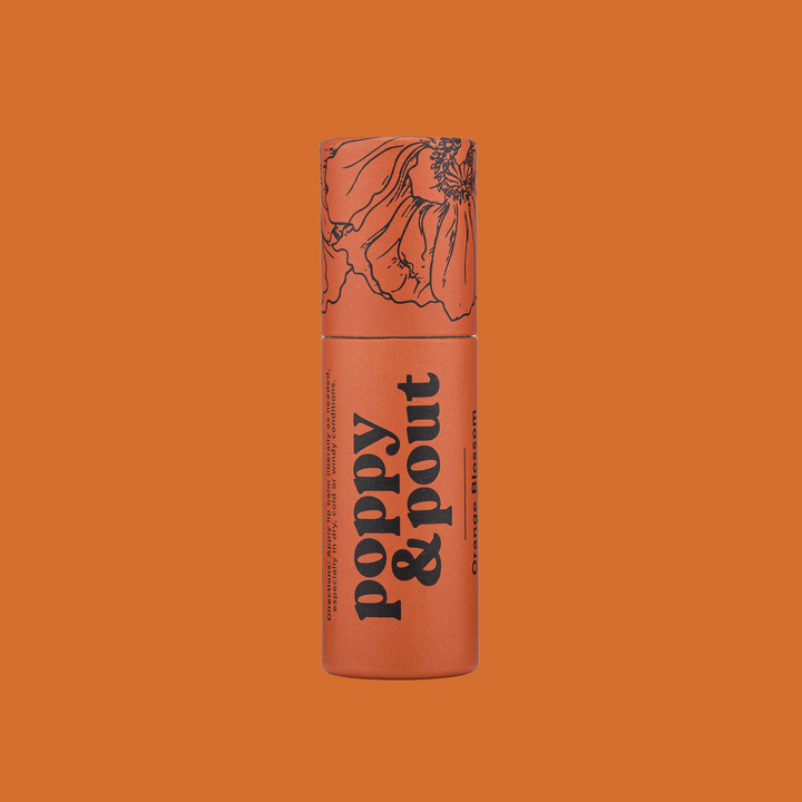 Poppy & Pout - Lip Balm, Orange Blossom