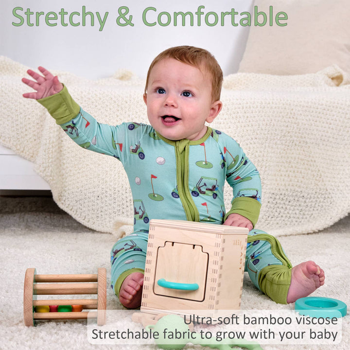 Golf A Round Bamboo Baby Bamboo Sleeper Pajamas