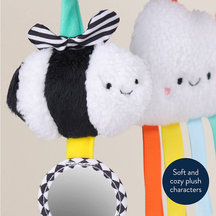 Itzy Ritzy - Itzy Bitzy Spiral Car Seat Activity Toy: Farm