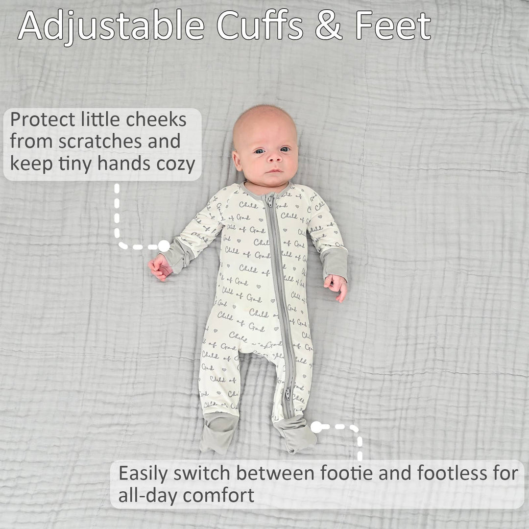 Child Of God Bamboo Baby Sleeper Pajamas