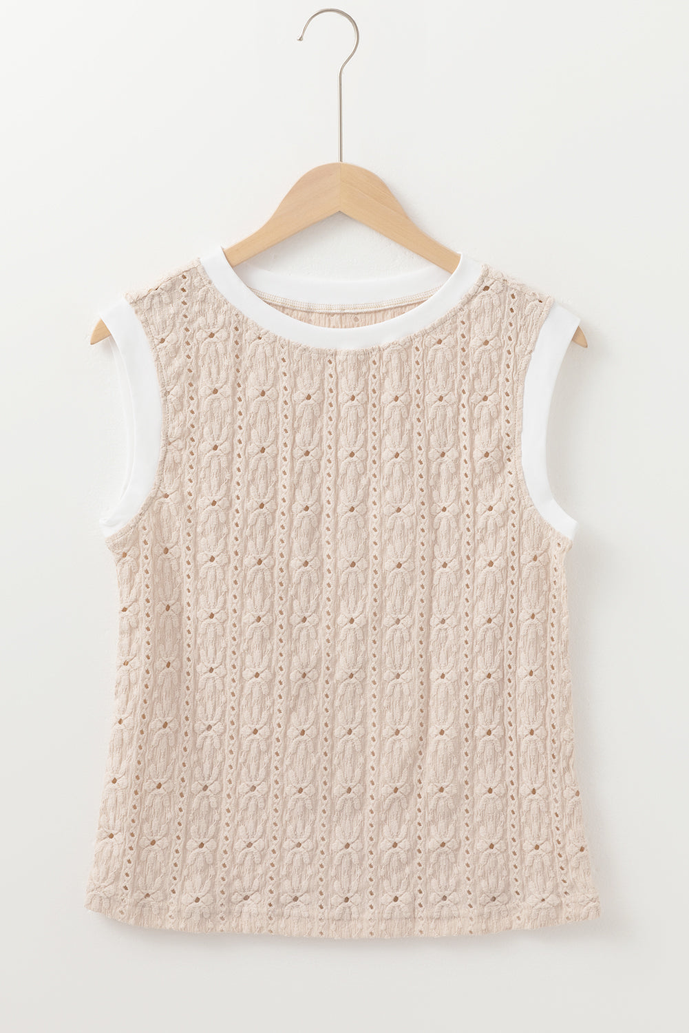 Vanilla Late Floral Sleeveless Blouse