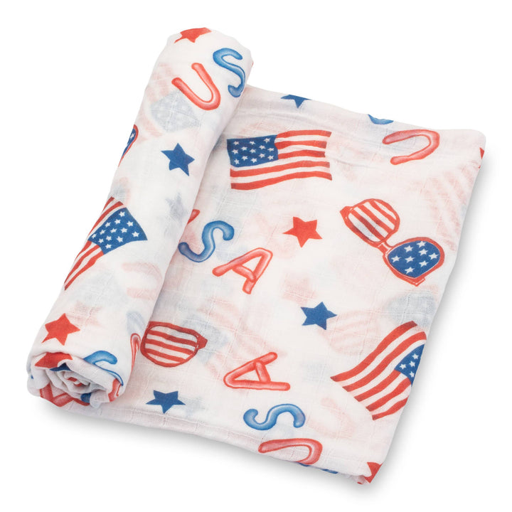 USA Muslin Swaddle Baby Blanket