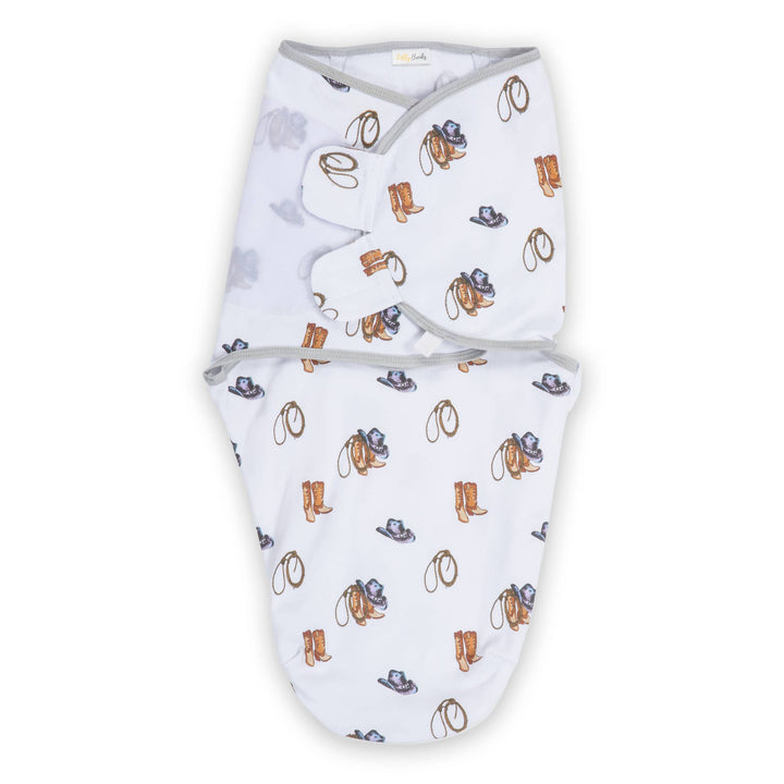 Life Is Better In Boots Baby Sleep Swaddle Organic Cotton: