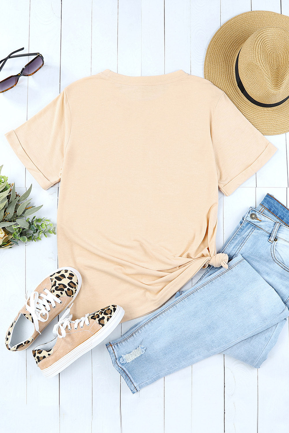 Creamy Beige 'Ain't Goin Down Til The Sun Comes Up' Aces Western Poker T-Shirt