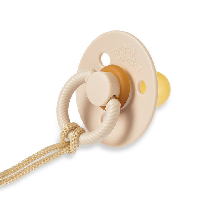 Itzy Ritzy - *NEW OPTIONS* Bitzy Pal Natural Rubber Pacifier & Plush: Bunny